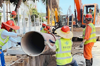 排水设施管养全面升级，76net必赢官网助力海岛“百千万工程”建设显担当